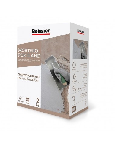 Mortero portland 2 kg