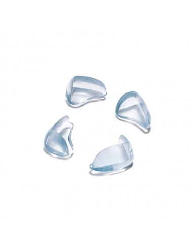 Protector cantos, modelo 5001, de pvc flexible con acabado transparente, 20 x 34 x 25 mm, 8 uds, blister
