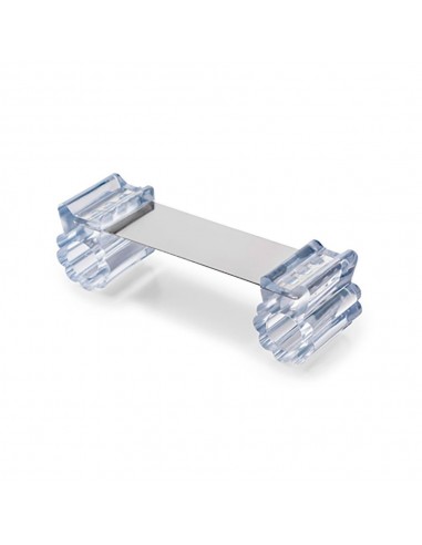 Retenedor puerta, flexible, modelo 5203, transparente, blister